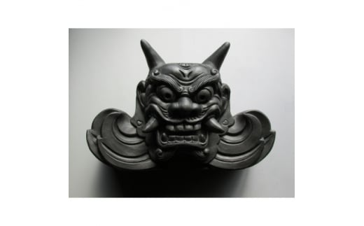 若葉型鬼面瓦 1個【1389297】群馬県藤岡市240000衣類・装飾品・工芸品その他 装飾品・工芸品