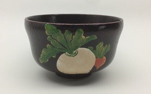 山本翠松 布目抹茶茶碗(かぶら・折り鶴) n_02三重県桑名市60000衣類・装飾品・工芸品その他 装飾品・工芸品