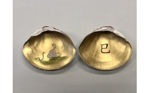 山本翠松 蛤香合 十二支(ひとつ) n_24三重県桑名市60000衣類・装飾品・工芸品その他 装飾品・工芸品