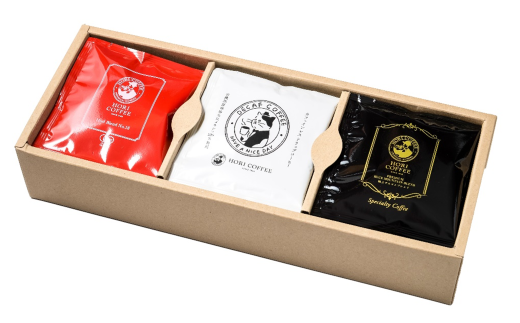 ホリ珈琲 贅沢ドリップパック三種セット ad13三重県桑名市14000お茶・飲料コーヒー・紅茶
