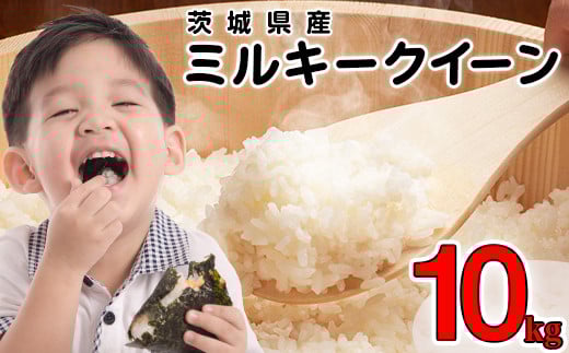 【令和7年度産】ミルキークイーン 精米 10kg 5kg × 2袋 茨城県産 小松崎商事 440茨城県茨城町30000米・パン白米