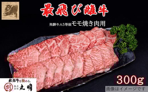 <最飛び雌牛>飛騨牛A5等級モモ焼き肉用 300g【1520154】岐阜県養老町12000肉牛肉