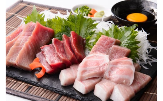 本マグロの食べ比べセット【大トロ・中トロ・赤身 】【FF17】三重県紀北町101000魚介・海産物鮮魚