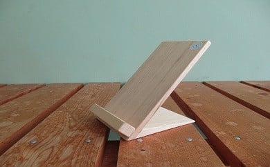 9-1 木製携帯スタンド静岡県川根本町9000衣類・装飾品・工芸品その他 装飾品・工芸品