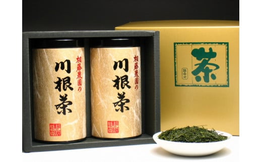 16-2 お茶 茶葉 静岡茶 川根茶/ 初摘み・大はしり100g缶詰合せ(ギフト包装)静岡県川根本町16000お茶・飲料お茶