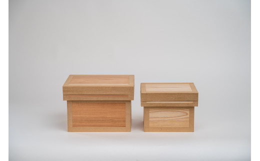 65-1 茶箱2点セット5K・10K静岡県川根本町65000衣類・装飾品・工芸品その他 装飾品・工芸品