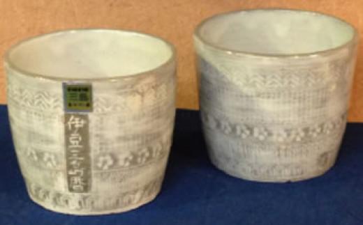 三島産 大房氏暦 伊豆三島暦 蕎麦猪口ペアセット 2個 そば猪口 そばちょこ 蕎麦ちょこ 陶器 手作り 工芸 和食器 小鉢 酒器 日本酒 カップ ペアセット 2個 セット 食器 おしゃれ 贈り物 ギフト