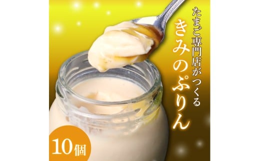 プリン きみのぷりん 10個 スイーツ お菓子 デザート 濃厚 カラメル 三島ブランド 日の出たまご 卵 たまご エッグ 贈り物 ギフト プレゼント おやつ 手土産 絶品 美味しい おいしい 老舗 洋菓