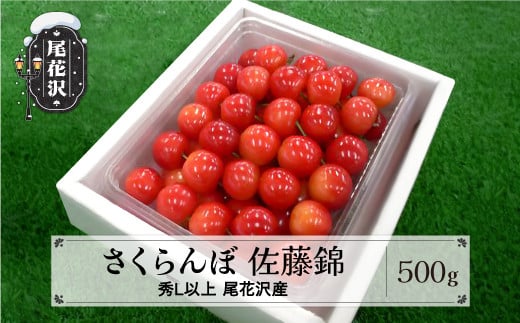 先行予約 さくらんぼ 佐藤錦 500g 秀Lサイズ以上 2026年産 令和8年産 山形県産 尾花沢産 ※2026年6月10日頃より順次発送予定 kb-snkzx500山形県尾花沢市13000果物・フルーツさくらんぼ