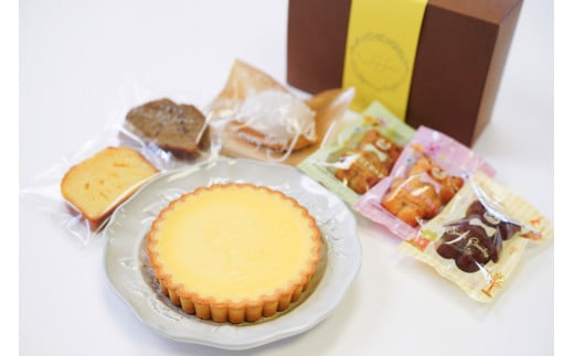 アンジュール自慢のベイクドチーズケーキと焼き菓子セット【0585】愛知県岩倉市12000菓子・スイーツケーキ・カステラ