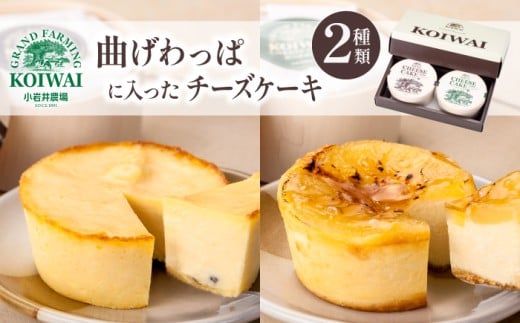 小岩井農場 まきばの チーズケーキ セット / ベイクドチーズケーキ フルーツケーキ 2種類 食べ比べ チーズ フルーツ ケーキ ギフト プチギフト 贈答用 贈り物 プレゼント お祝い パーティ
