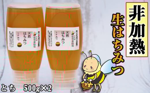 簗場養蜂場 非加熱 生はちみつ とち 500g 2本 / はちみつ 蜂蜜 ハチミツ 国産 【あねっこ】岩手県雫石町21000鍋セット・総菜・加工食品ジャム・はちみつ
