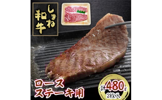 しまね和牛 ロースステーキ用(2枚入)【1463378】島根県吉賀町26000肉牛肉