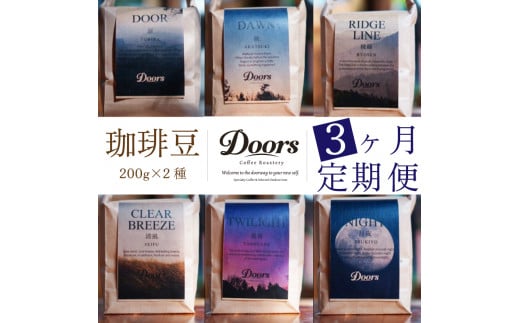 定期便 Single Origin コーヒー豆 全3回 6種 (200g×2種×3回) (シングルオリジン スペシャルティ スペシャリティ 3ヶ月 高級 コーヒー ブレンド シングル 自家焙煎 珈琲 豆 珈琲豆 お取り寄せ 高級