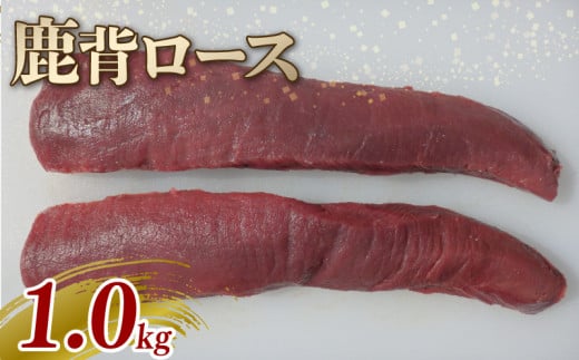 鹿背ロース ブロック 1kg ジビエ 鹿肉 鹿 背ロース ブロック肉 カレー シチュー 煮込み料理 ヘルシー あっさり 食べやすい 美味しい 新鮮 冷凍 京都府京都府11000肉ジビエ