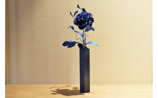 藍染花一輪挿しアレンジ 大【シャクヤク】徳島県徳島市54000衣類・装飾品・工芸品その他 装飾品・工芸品
