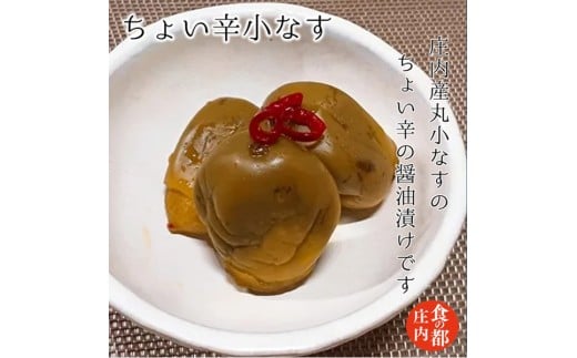 食の都庄内 【ちょい辛小なす】と季節の漬物セット山形県三川町10500鍋セット・総菜・加工食品漬物・梅干・キムチ