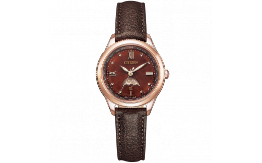 シチズン腕時計 CITIZEN XC ( クロスシー ) EE1002-01W レディース シチズン 時計 桜 ピンク 色 革バンド レザー かわいい お洒落 オシャレ プレゼント ギフト 贈答 贈り物 誕生日 記念日 お祝い ソ