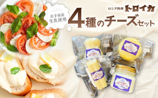トロイカ 4種の チーズ セット ( ストリング/ カチョカバロ / クリームチーズ / モッツァレラ )新登場 チーズ 濃厚 おつまみ パーティ 新登場 国産 日本製 D0509 手作り チーズフォンデュ ク