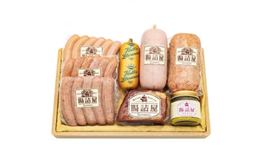腸詰屋 生ハム&ソーセージスペシャルセット(冷蔵)【1251604】群馬県太田市44000肉加工肉(ハム・ソーセージ等)