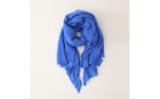 < OTA KNIT >ふわふわガーゼ  ファーカシミヤ  ショール(ターコイズ)【1568330】群馬県太田市74000衣類・装飾品・工芸品その他 装飾品・工芸品