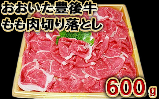 おおいた豊後牛モモ肉切り落とし600g<105-003_5>大分県杵築市15000肉牛肉