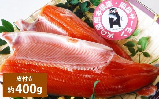 南国サーモン 約400g 皮付き 200g×2個 サーモン 鮭 サケ さけ 刺身 焼き鮭 魚 魚介 冷蔵 熊本県 上天草市 【2026年3月上旬〜4月下旬迄発送予定】熊本県上天草市13000魚介・海産物鮮魚