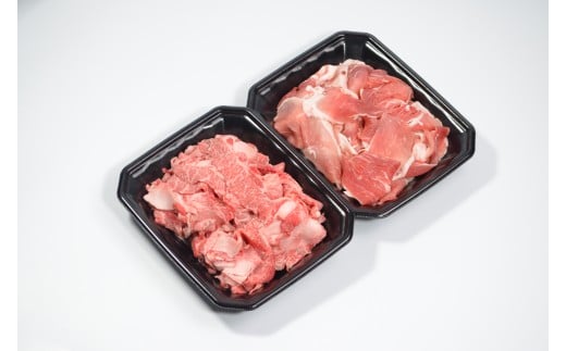【8か月定期便】鳥取和牛切り落とし小間切れ800g(400g×2P)鳥取県八頭町161000肉牛肉