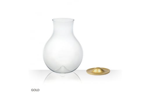 <高岡銅器>KISEN Decaner AROWIRL  fortwo Gold【1371667】富山県90000雑貨・日用品食器・グラス