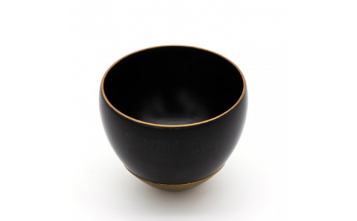 KISEN Guinomi Sake Cup DON Kurourushi Mellow Gold【1370373】富山県60000雑貨・日用品食器・グラス