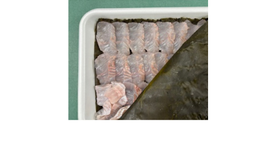 ヒラメの昆布締めと新湊産中六醤油セット【1626084】富山県25000魚介・海産物その他 魚介・海産物