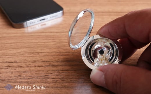 【270-04】ほっこりしませんか 愛でる真珠「白・金」*三重県志摩市270000衣類・装飾品・工芸品その他 装飾品・工芸品