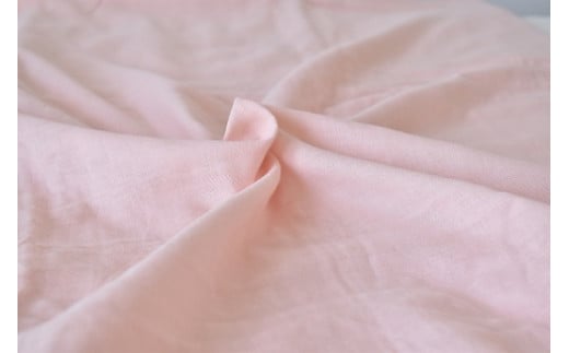 【G0209】和晒し ダブルガーゼ掛け布団カバー シングルロングサイズ:配送情報備考 ピンク愛知県蒲郡市15000雑貨・日用品寝具・タオル
