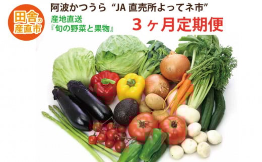【定期便3回】阿波かつうら 農産物詰合わせ徳島県勝浦町45000野菜・きのこその他 野菜