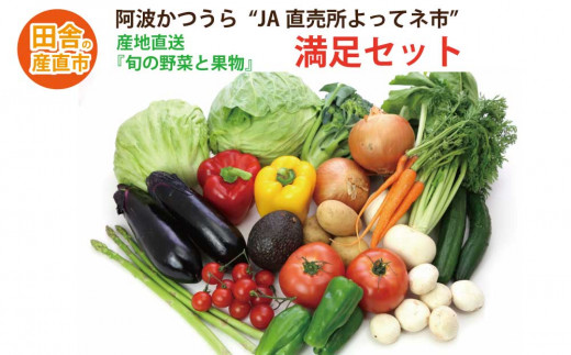 阿波かつうら 農産物満足セット徳島県勝浦町19000野菜・きのこその他 野菜