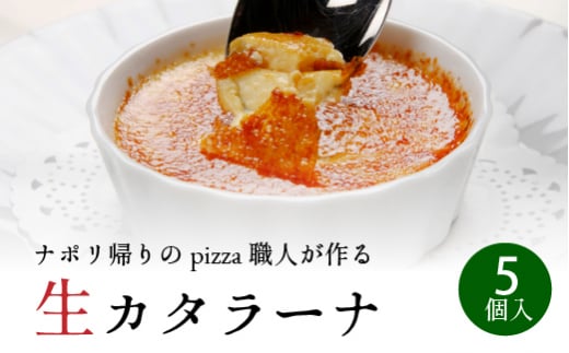 生カタラーナ 5個セット カスタード プリン アイスケーキ 濃厚 スイーツ プレーン  冷凍 お取り寄せ ギフト 028012広島県三原市17000菓子・スイーツその他 和菓子