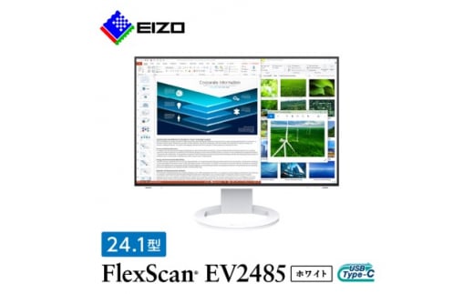 EIZO USB Type-C24.1^tj^[ FlexScan EV2485 zCg_ t j^[ p\R pcj^[ Q[~Oj^[ USB Type-C y1246773zΐ쌧Rs230000dip\REӋ@