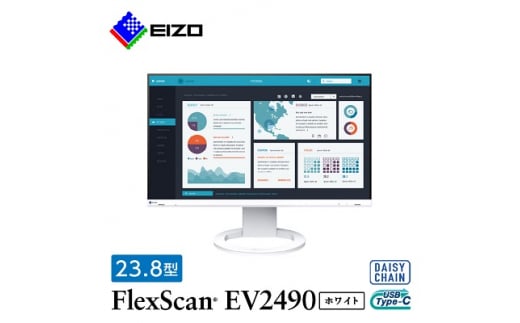 EIZO USB-CóELAN23.8^j^[ FlexScan EV2490 zCg_ t tj^[ p\R pcj^[ Q[~Oj^[ USB Type-C fCW[`F[ y1308106zΐ쌧Rs210000dip\