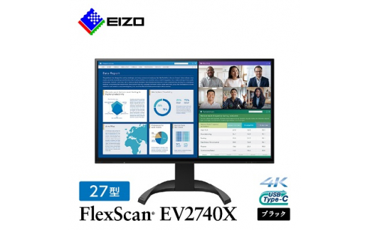 EIZO27.0^4Ktj^[ FlexScan EV2740X ubN_ t j^[ p\R pcj^[ Q[~Oj^[ USB Type-C y1402133zΐ쌧Rs432000dip\REӋ@