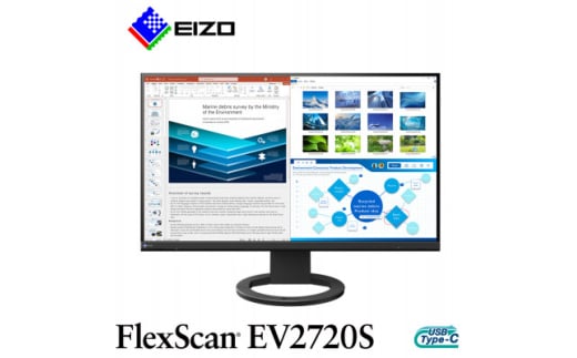 EIZO USB Type-C27^tj^[ FlexScan EV2720S ubNy1609242zΐ쌧Rs250000dip\REӋ@