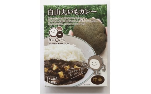 白山丸いもカレー 3個入り【1645663】石川県白山市8000鍋セット・総菜・加工食品総菜