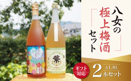 【ギフト用】八女の極上梅酒セット(ギフト対応)福岡県八女市28000酒・アルコールウイスキー・洋酒・リキュール