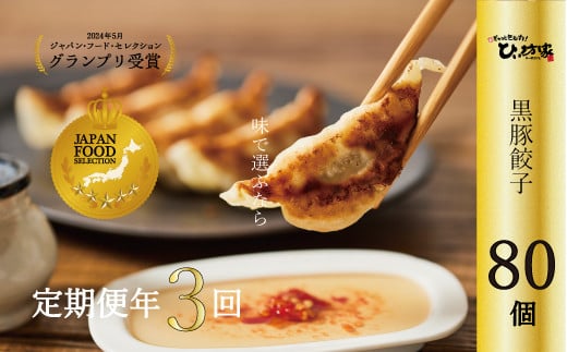 【全3回】ひぃ坊家の餃子定期便 015-08鹿児島県南九州市45000鍋セット・総菜・加工食品総菜