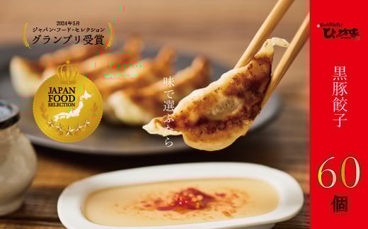 015-17 定番のかごしま黒豚餃子60個(タレ付)鹿児島県南九州市10500鍋セット・総菜・加工食品総菜
