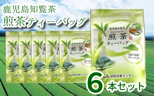 051-22 鹿児島知覧茶煎茶ティーバッグ6本セット鹿児島県南九州市10500お茶・飲料お茶