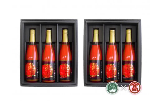 BF3<日南トマト加工>熟王6本セット(大山ブランド会)/ 日南町産トマト/ 飲料/720ml×6 / とまと/トマトジュース/国産/100%/ストレートジュース/産地直送/鳥取県/無添加/贈り物/ギフト鳥取県
