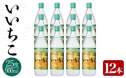 いいちこ ビン セット(計10.8L・900ml×12本)酒 お酒 むぎ焼酎 900ml 麦焼酎 いいちこ 常温 三和酒類 セット【104304500】【山添産業】大分県宇佐市43000酒・アルコール焼酎
