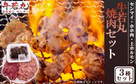 焼肉 セット 3種盛り センマイ ホホ肉 上ホルモン ホルモン 焼き肉 お肉 焼肉 ギュウニク 牛肉 BBQ 夕食 惣菜 晩ごはん 福岡 川崎町 牛若丸ホルモンセンター福岡県川崎町20000肉牛肉