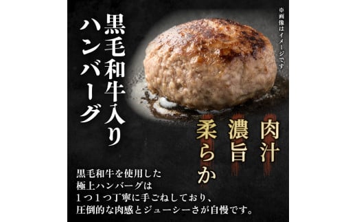 お肉屋さんの手ごね特上ハンバーグ/博多和牛入り 10個福岡県川崎町11000肉牛肉