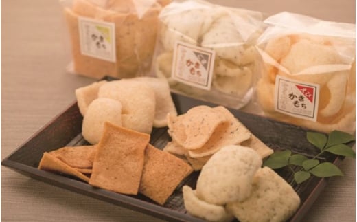 柔らか食感のおかき【かきもちキューブ】12種の詰め合わせギフト箱×10セット和歌山県かつらぎ町94000菓子・スイーツ煎餅・おかき